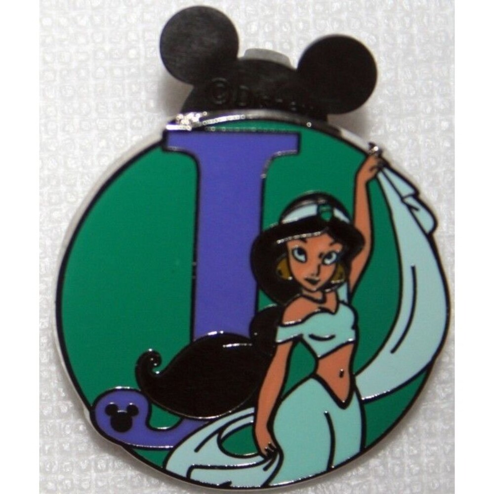 WDW - Hidden Mickey Series III - Alphabet - Jasmine (J)